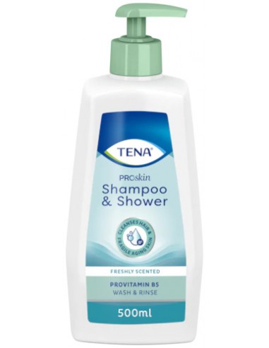 Tena Shampoo e Shower. Docciaschampoo tena