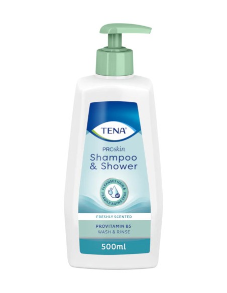 Tena Shampoo e Shower. Docciaschampoo tena