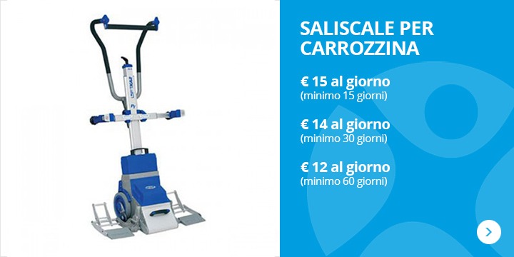 NOLEGGIO SALISCALE PER CARROZZINA